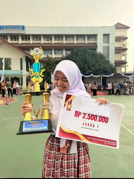 Siswi SMK Yadika 12 Limo Raih Juara, Afifah Bersiap Ikuti Seleksi Pramuka Garuda Tingkat Penegak