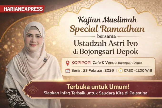 Kajian Muslimah Special Ramadhan bersama Ustadzah Astri Ivo di Bojongsari Depok