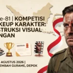 LKP Lalita Cahaya Maida Gelar Lomba Character Makeup Bertema Perjuangan di Depok