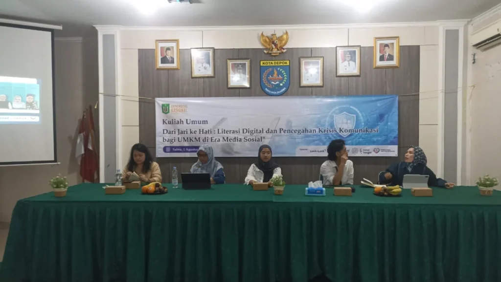 Unas Edukasi UMKM Bojongsari: Tangkal Kejahatan Siber dan Manfaatkan AI