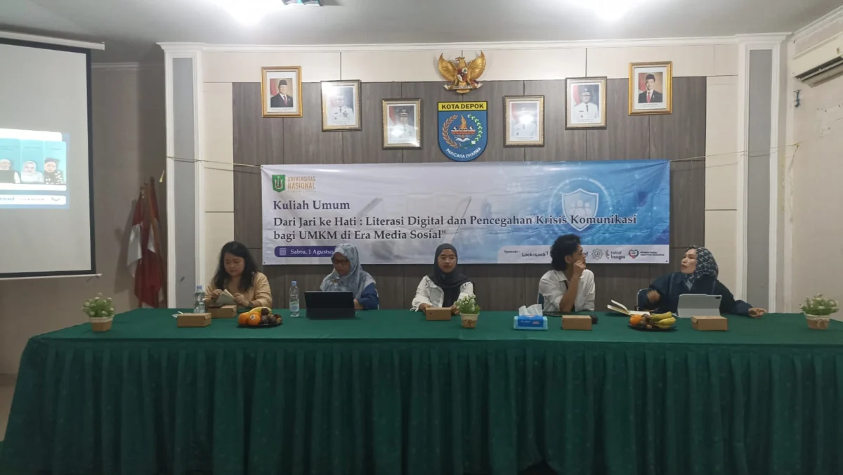 Unas Edukasi UMKM Bojongsari: Tangkal Kejahatan Siber dan Manfaatkan AI