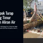 DPUPR Depok Turap Kali Cabang Timur Optimalkan Aliran Air