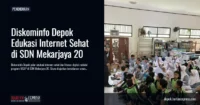 Diskominfo Depok Edukasi Internet Sehat di SDN Mekarjaya 20