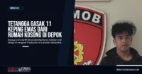 Tetangga Gasak 11 Keping Emas dari Rumah Kosong di Depok