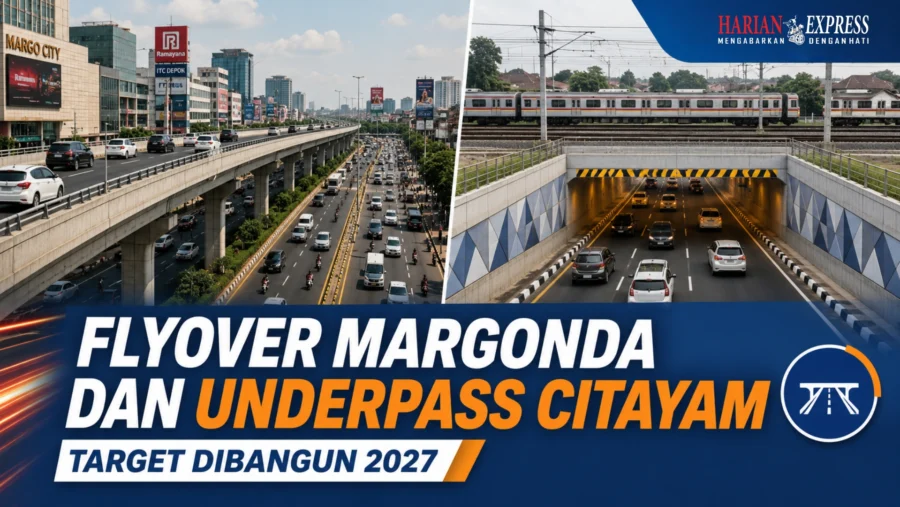Pemkot Depok Targetkan Flyover Margonda dan Underpass Citayam Mulai Dibangun 2027
