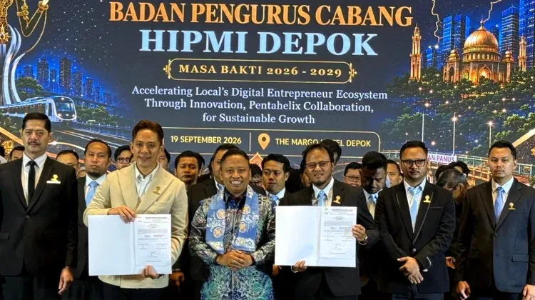 Ardian Fajar Resmi Pimpin BPC HIPMI Depok Masa Bakti 2026-2029