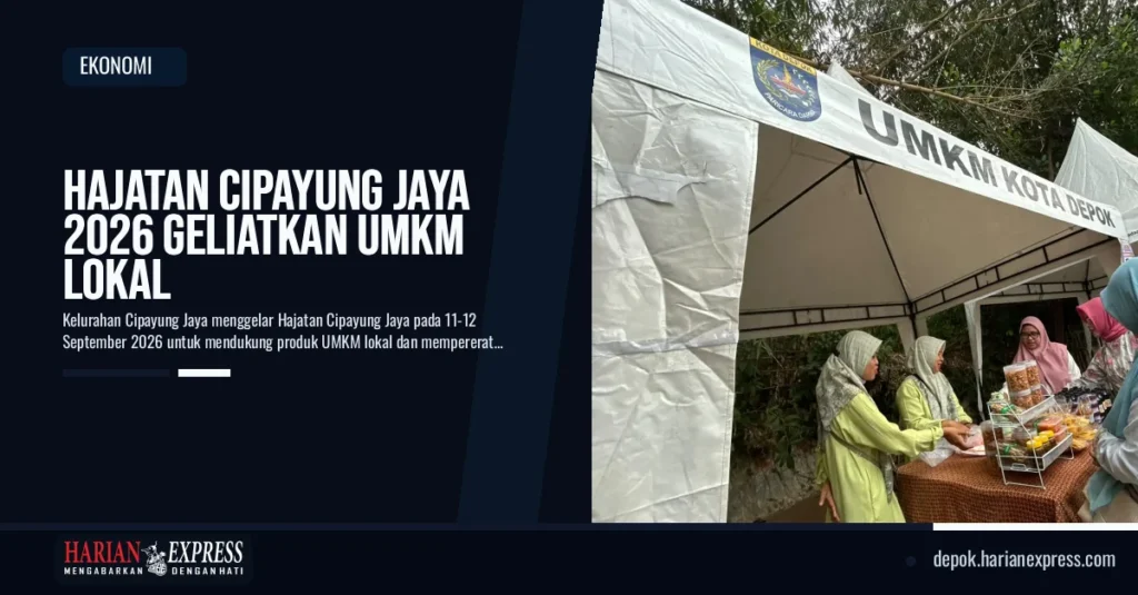 Hajatan Cipayung Jaya 2026 Geliatkan UMKM Lokal