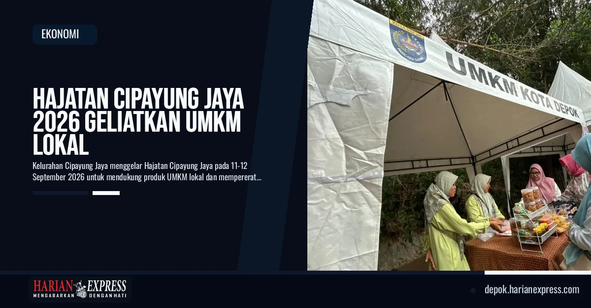 Hajatan Cipayung Jaya 2026 Geliatkan UMKM Lokal