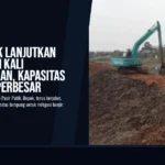 DPUPR Depok Lanjutkan Normalisasi Kali Pesanggrahan, Kapasitas Tampung Diperbesar