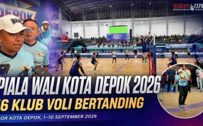 Piala Wali Kota Depok 2026 Diikuti 16 Klub Voli