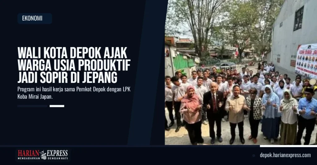 Wali Kota Depok Ajak Warga Usia Produktif Jadi Sopir di Jepang